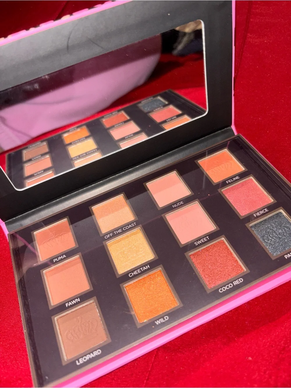 Juicy Couture Pink Leopard Print Eyeshadow Palette